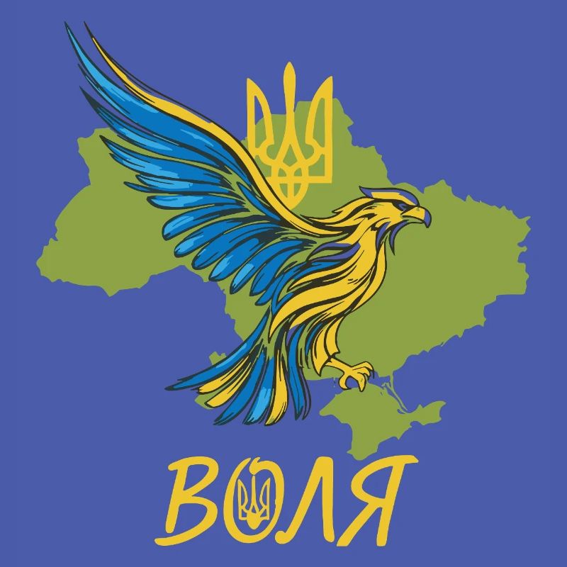 Volya Phoenix over Ukraine Map