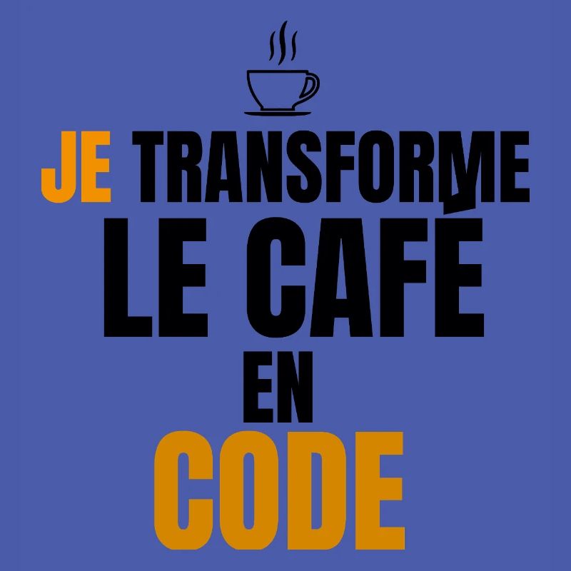 Je transforme le code en café