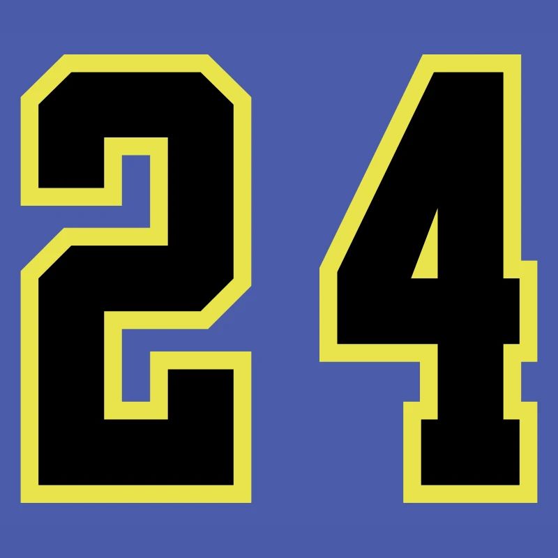 Maillot à 24 numéros