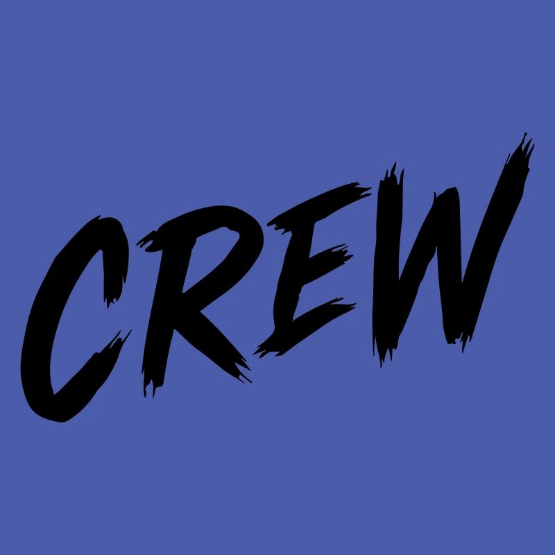 Crew lettering
