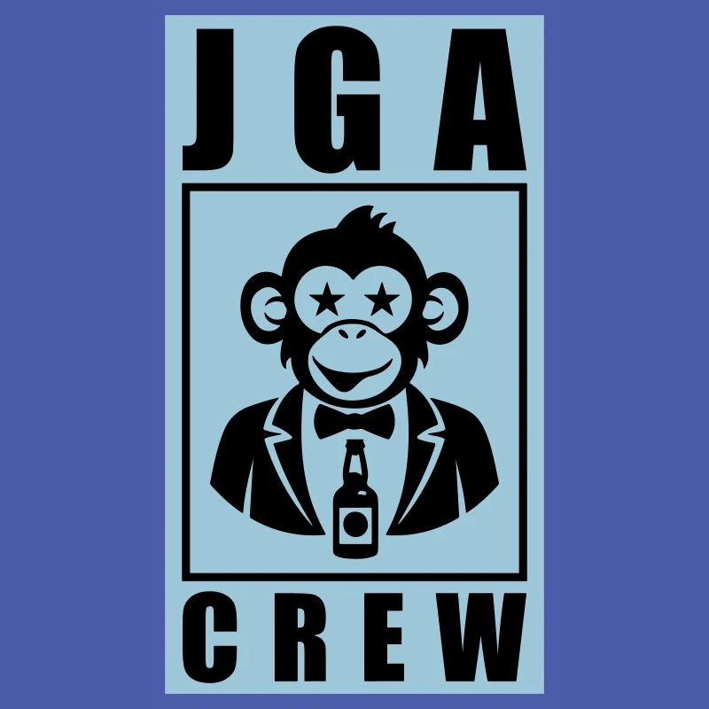 JGA Crew Junggesellenabschied Affe