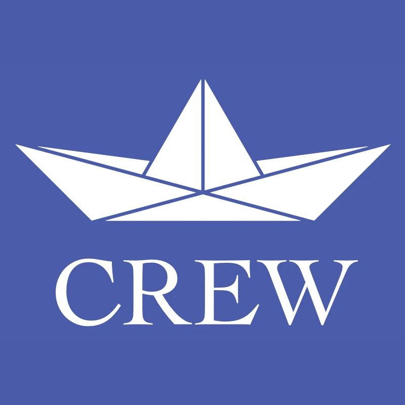 Crew (Crew Complement Paper Boat Paper Ship, Navy)