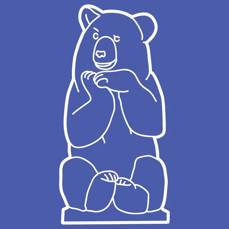 Berliner Bär, sitzend