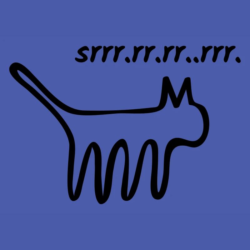 Schnurrende Katze