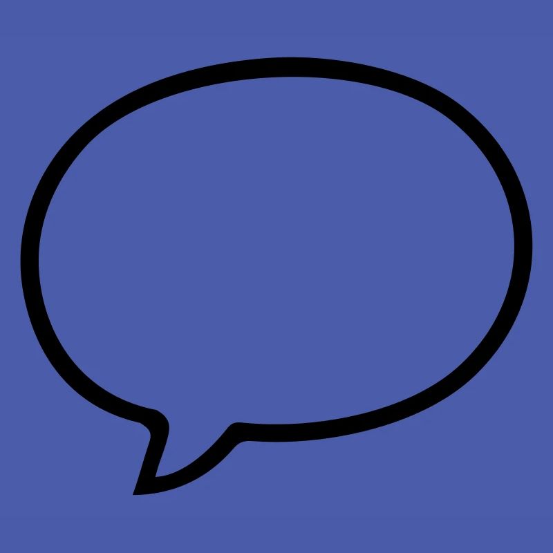 Speech bubble comic design
