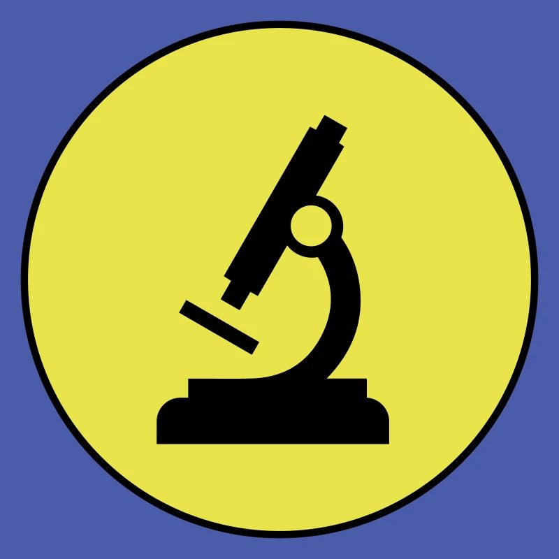 Icône d’icône de microscope