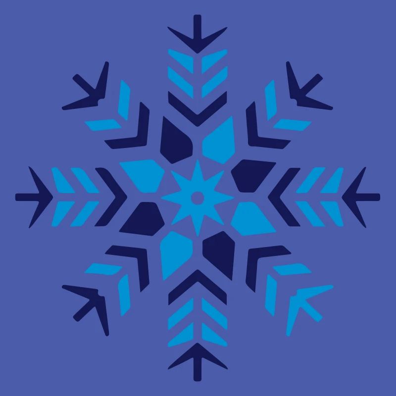 Icône de neige de flocon de neige