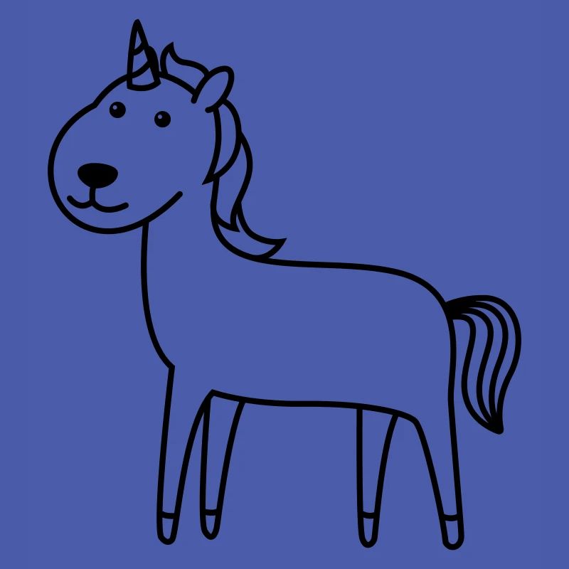 Einhorn Comic Tier