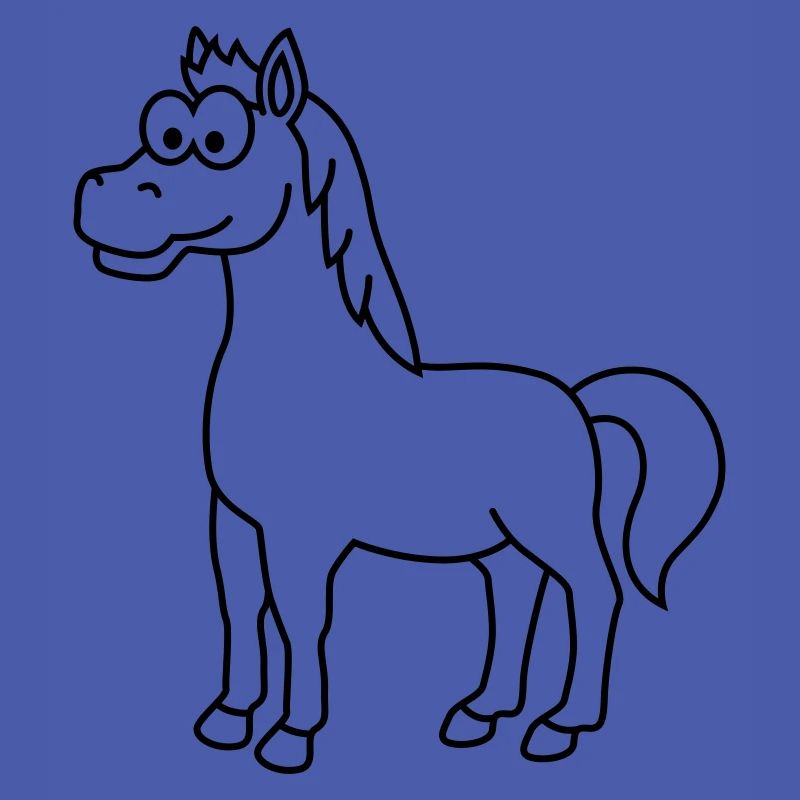 Pferd Comic Tier