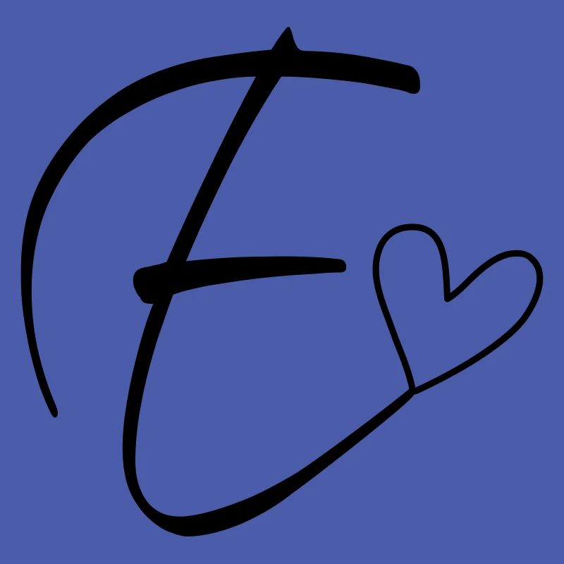 Letter E Letter E Calligraphy