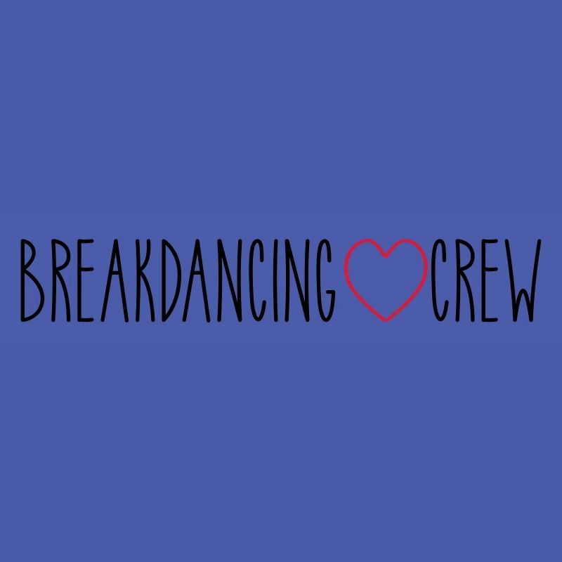 Breakdancing Crew Herz