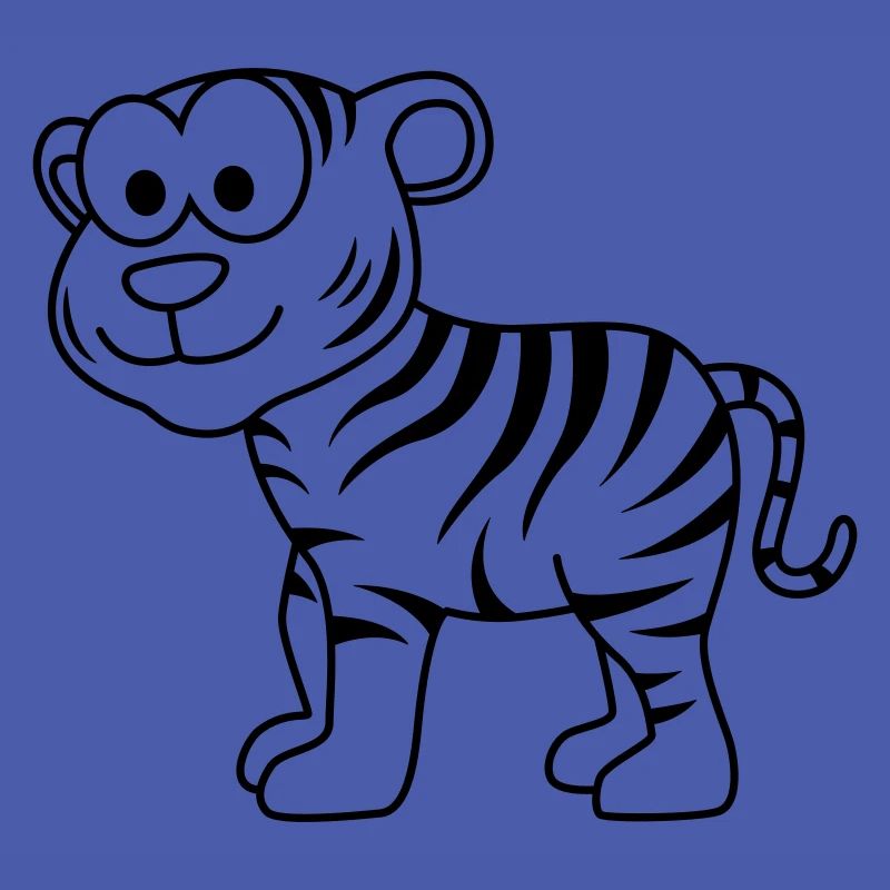 Tiger Comic Animal