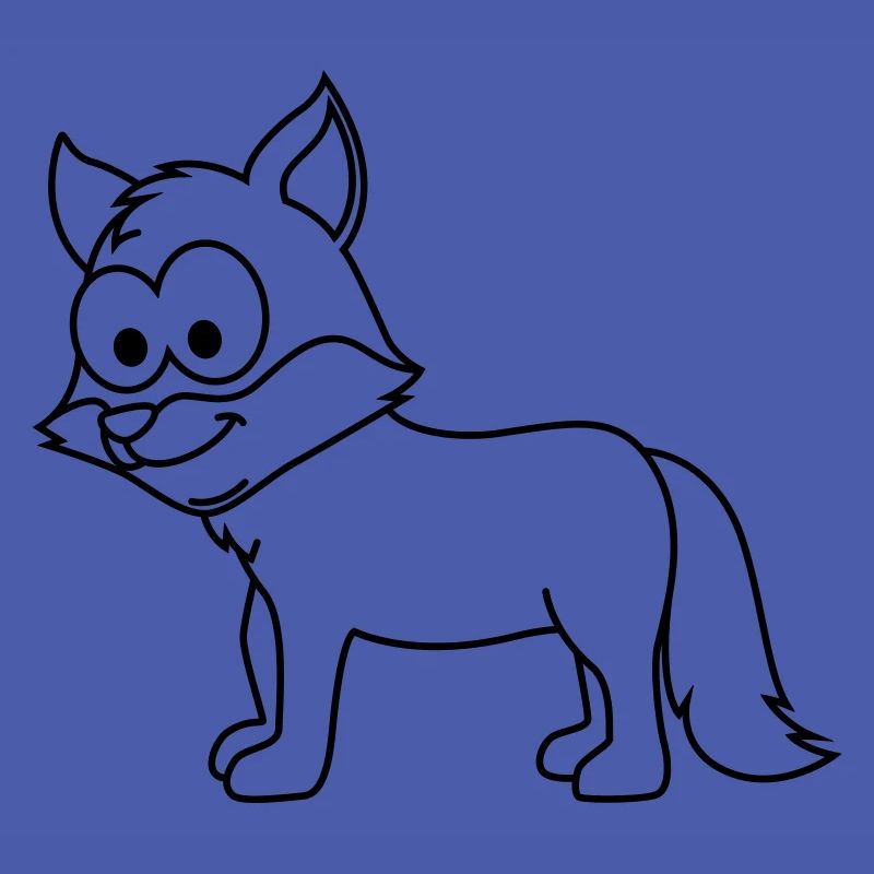 Fuchs Comic Tier