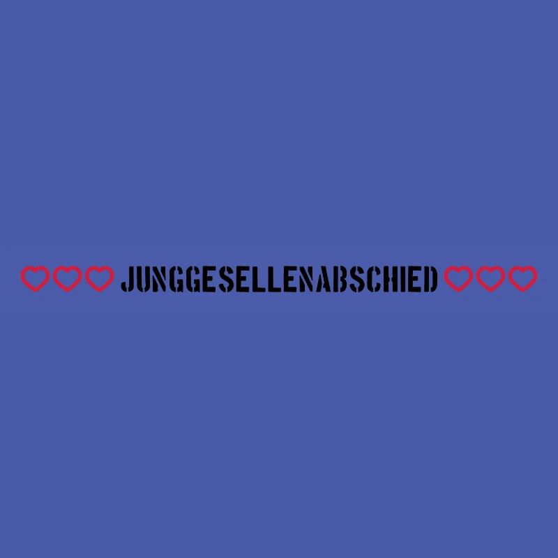 Junggesellenabschied herzchen
