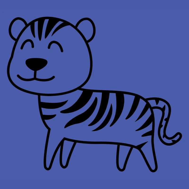 Tiger Comic Animal