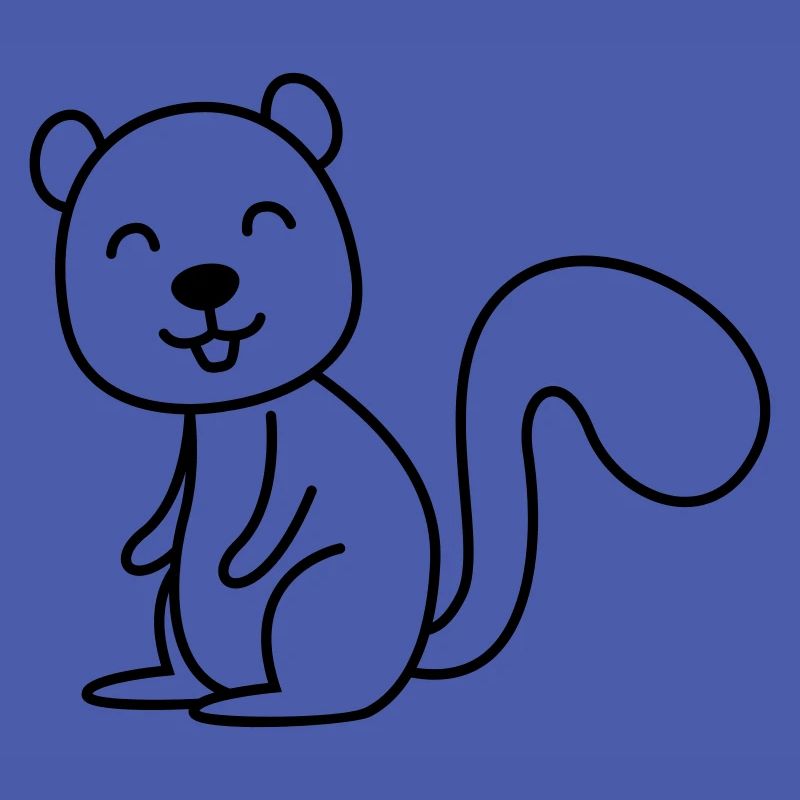 Eichhörnchen Comic Tier