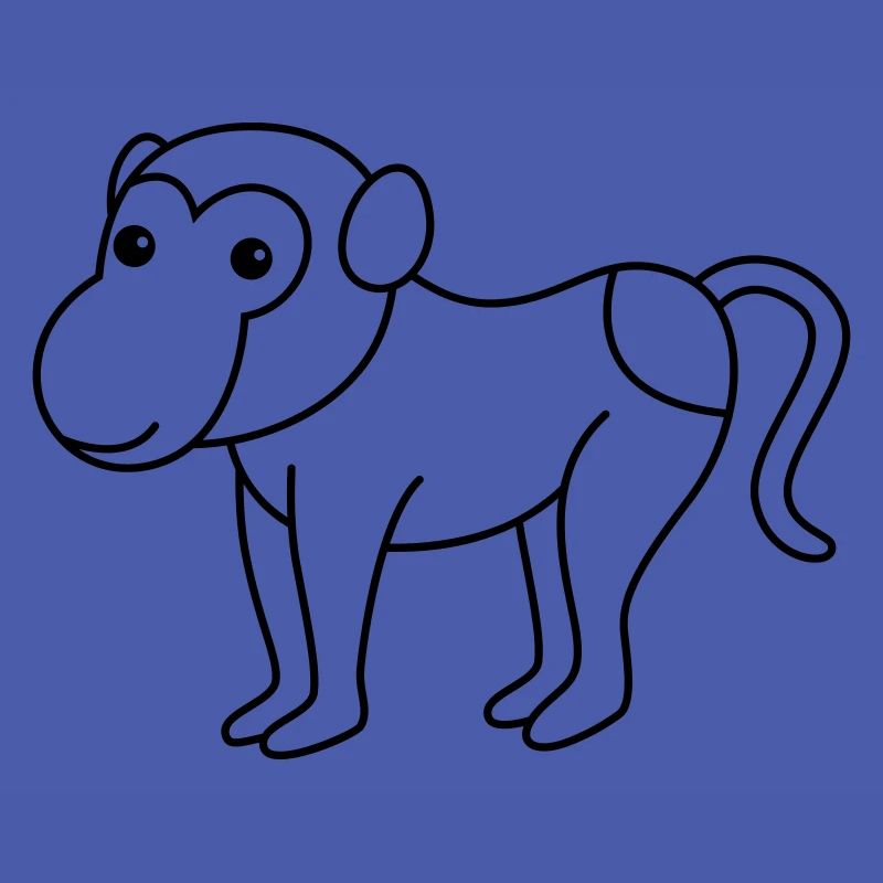 Monkey affe comic