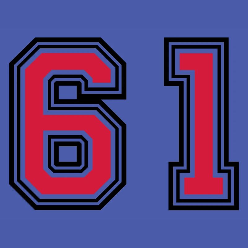 61 Symbole numérique