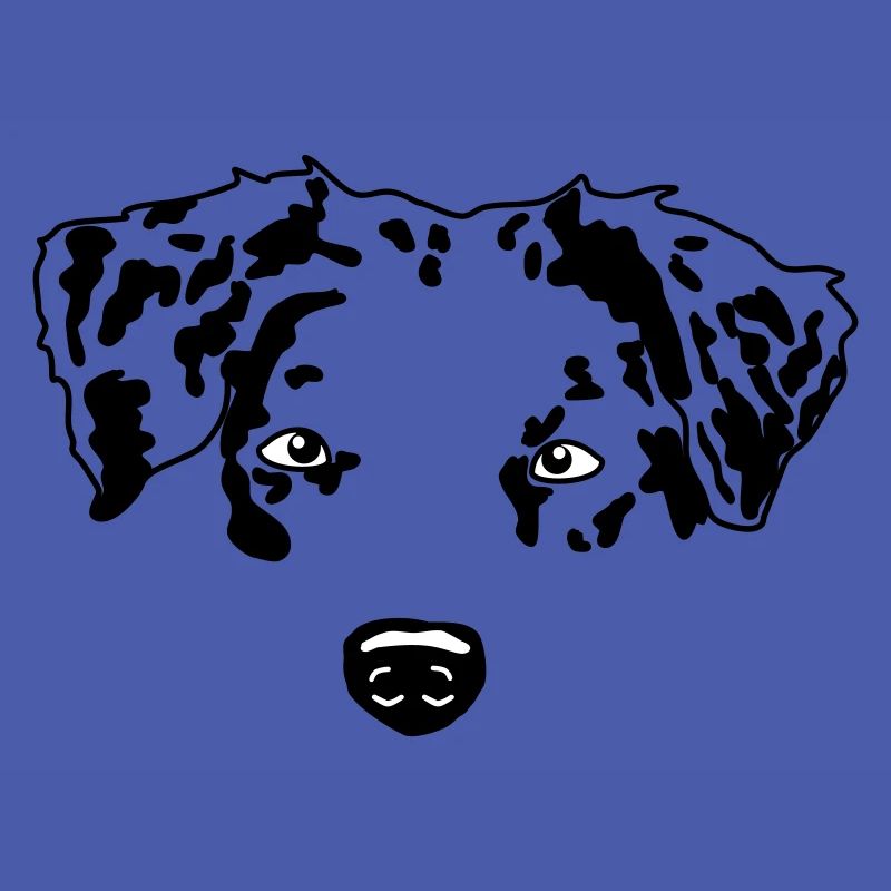 minimal Australian Shepherd Aussie dog