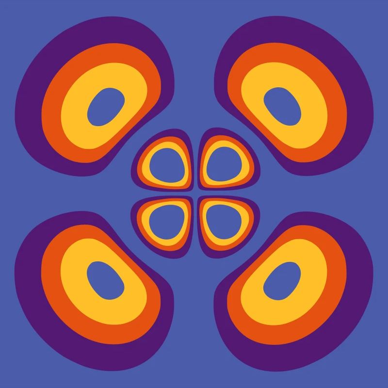 Probability density Hydrogen atom (4,2,1)