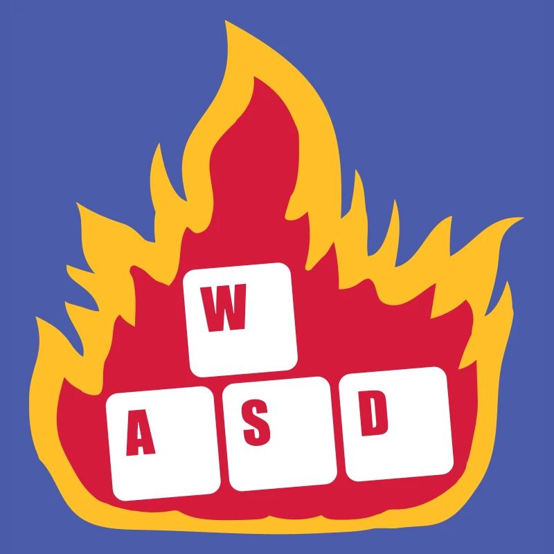 Nerd Computer WASD Clavier