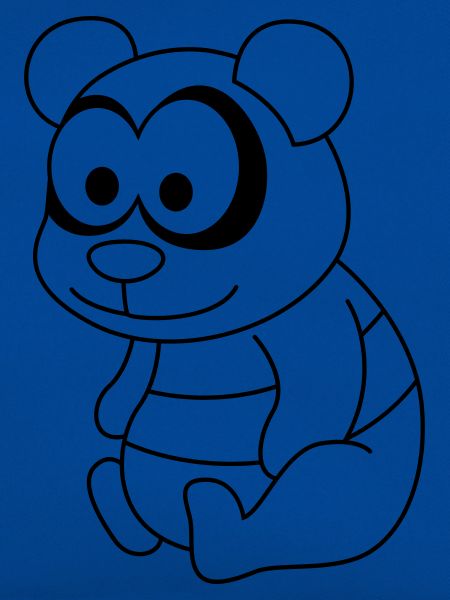 Panda Comic Animal