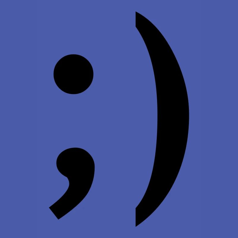 ;) smiley zwinker