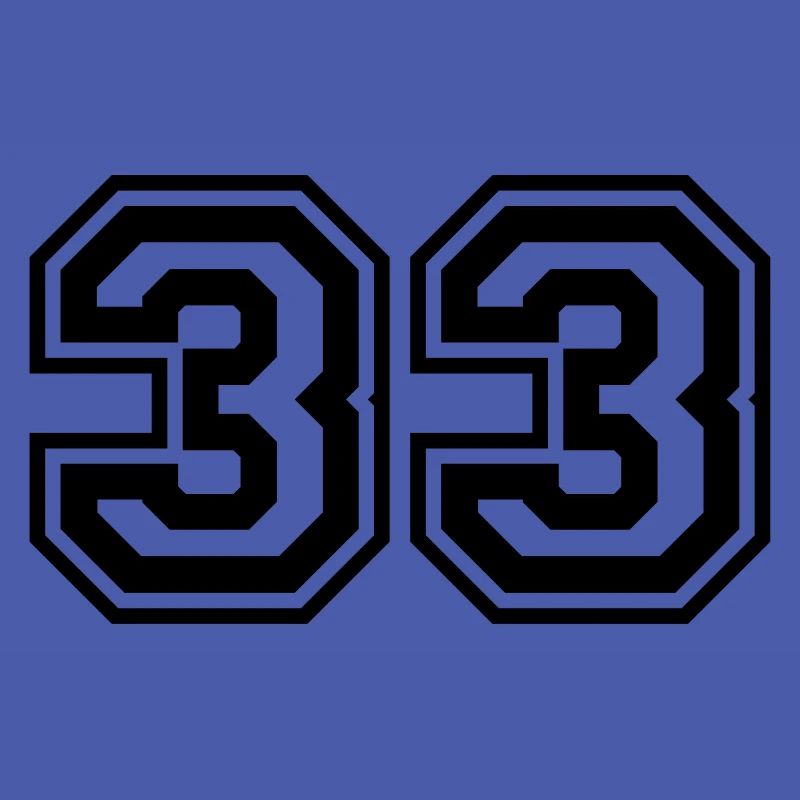 33 Numéro de numéro