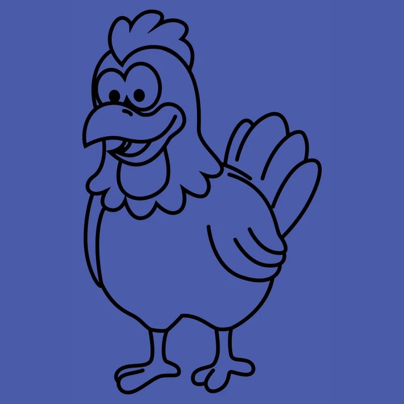 Chicken Comic Animal