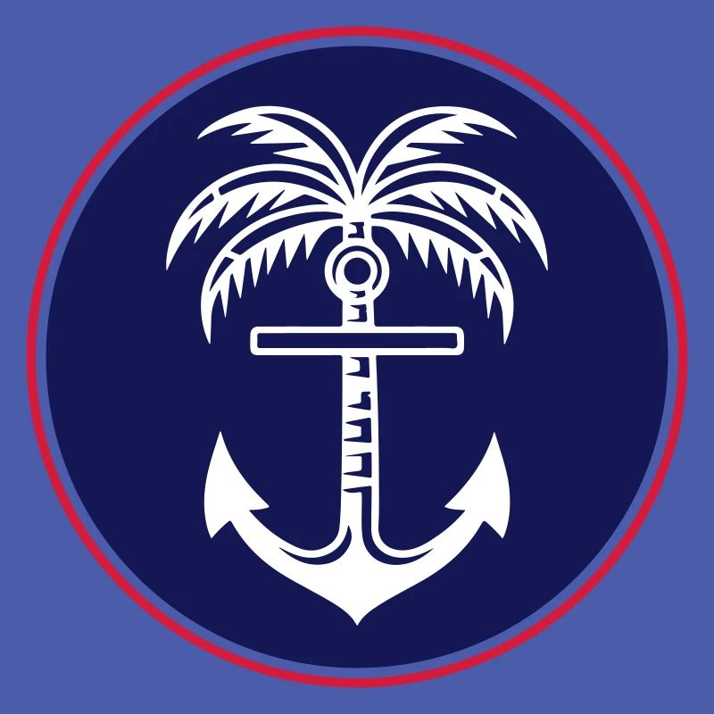 Icône d’ancre de palmier
