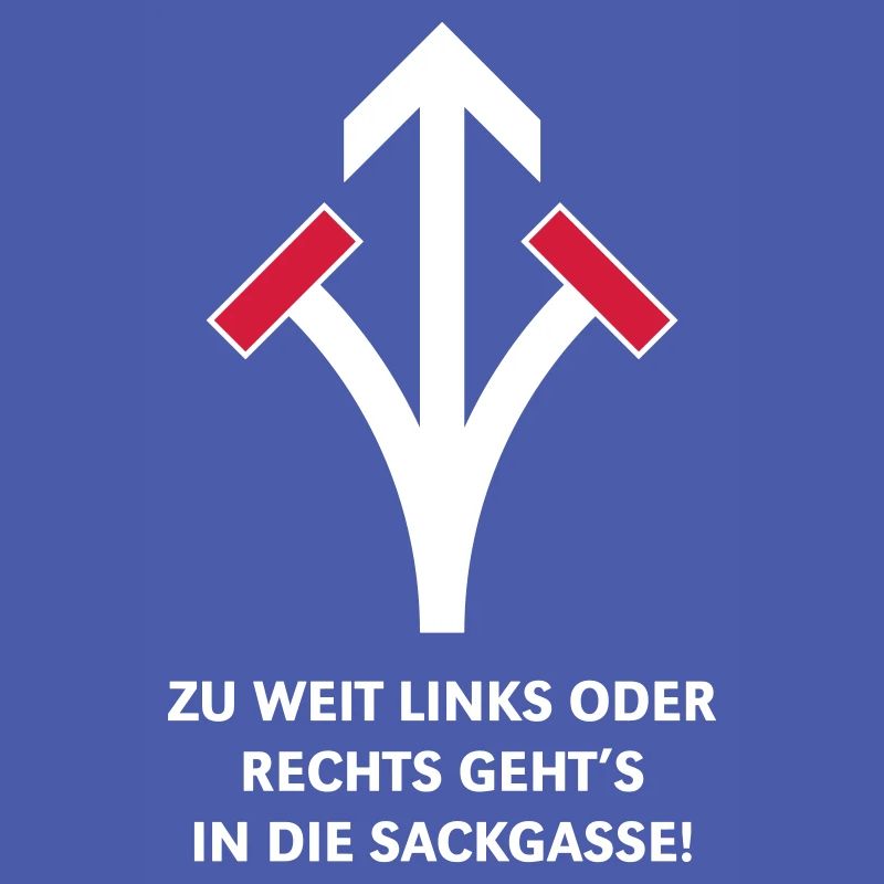 Zu Weit Links Oder Rechts Geht’s In Die Sackgasse!