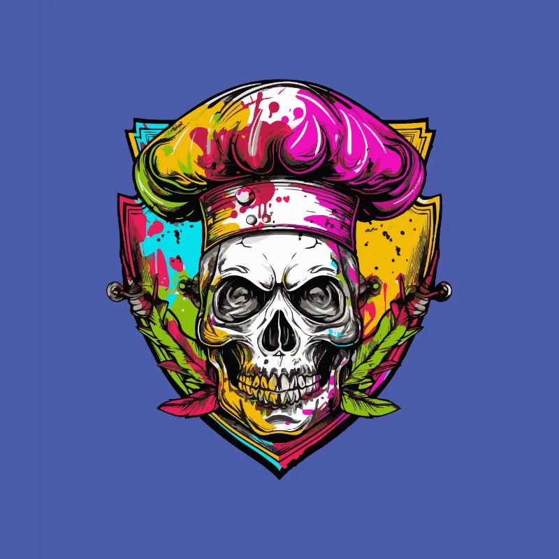 Skull Skeleton Chef