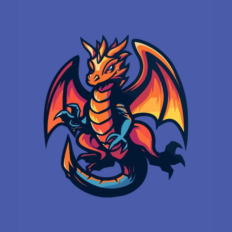 Drache Comic
