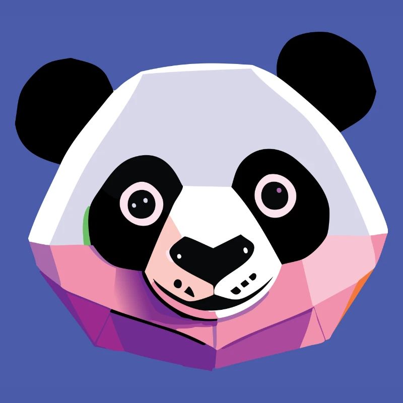 Panda Low Poly