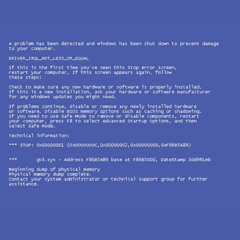 Blue Screen