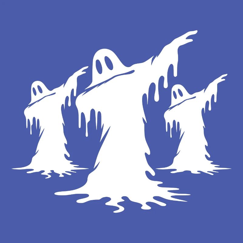 Creepy Dabbing Ghosts Ghosts Halloween