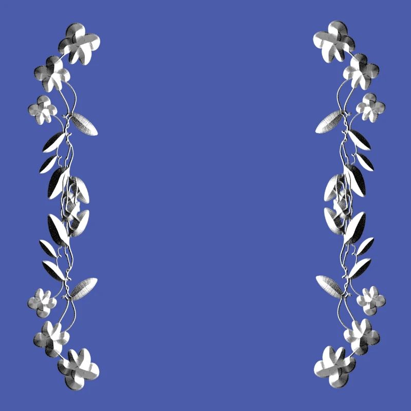 silver line silver stroke grey