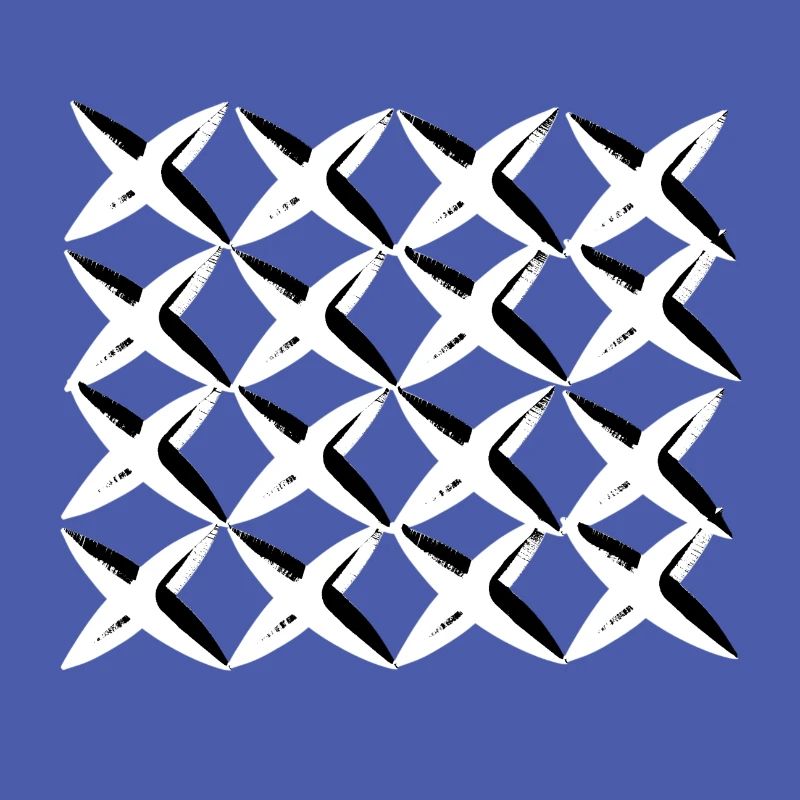 net cross pattern