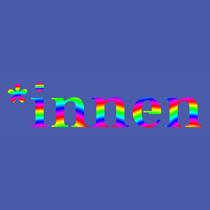 *innen Regenbogen Geschenkidee bunt Weltfrauentag