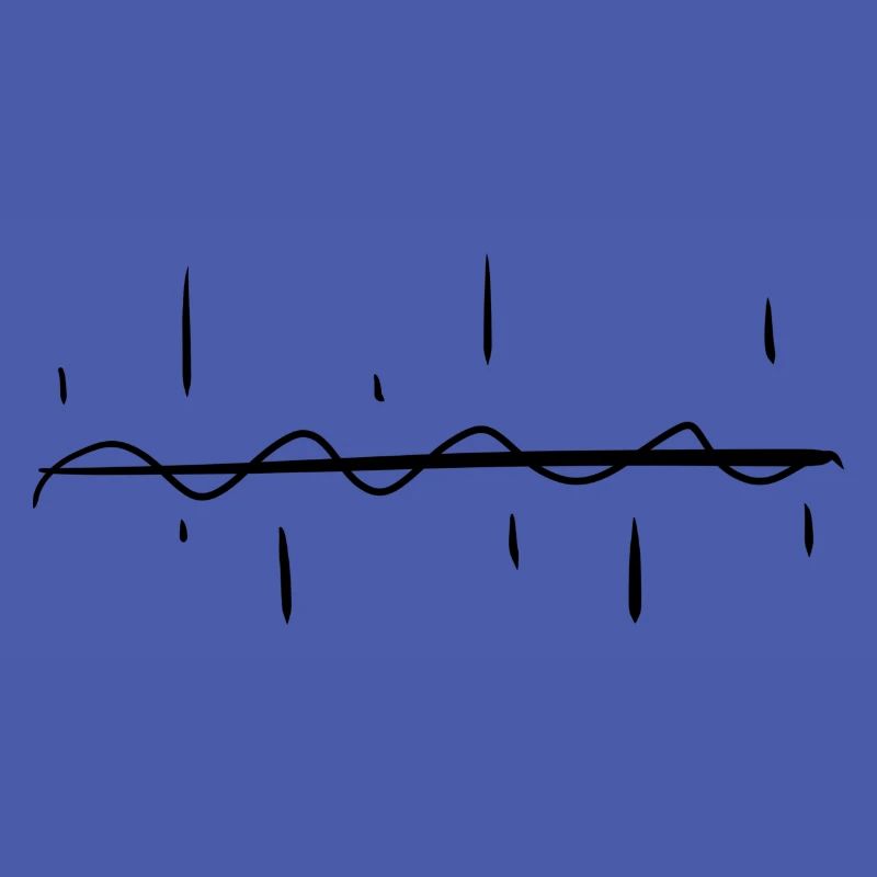 wave line stroke pattern wavy