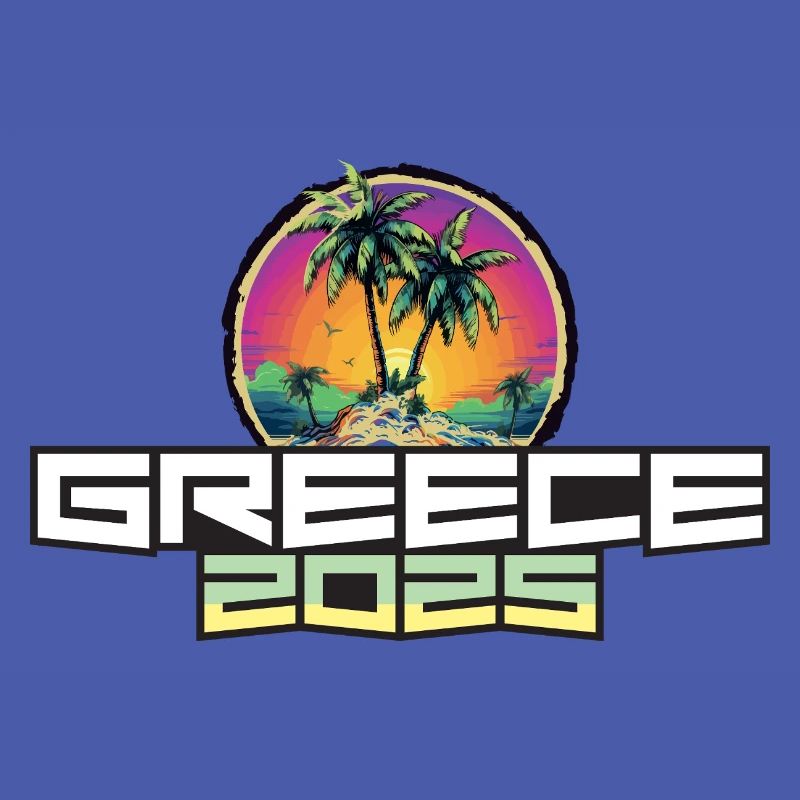 Greece 2025 Holiday Palm Trees