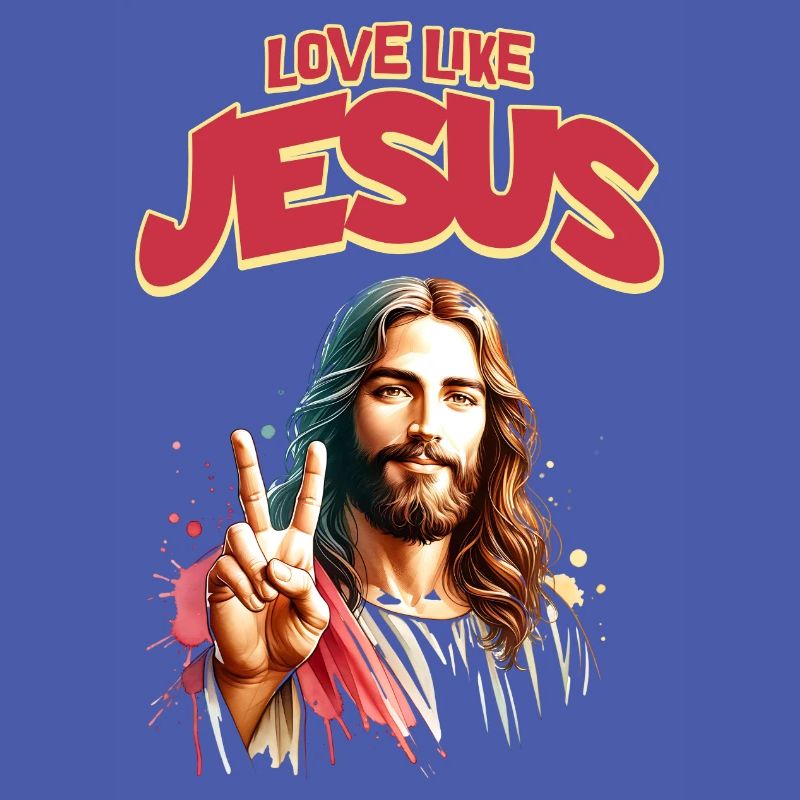 Aimer comme Jésus Visage classique de Jésus