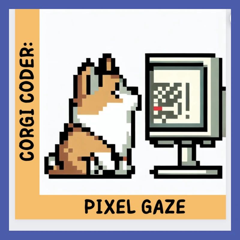 Corgi Coder: Pixel Gaze