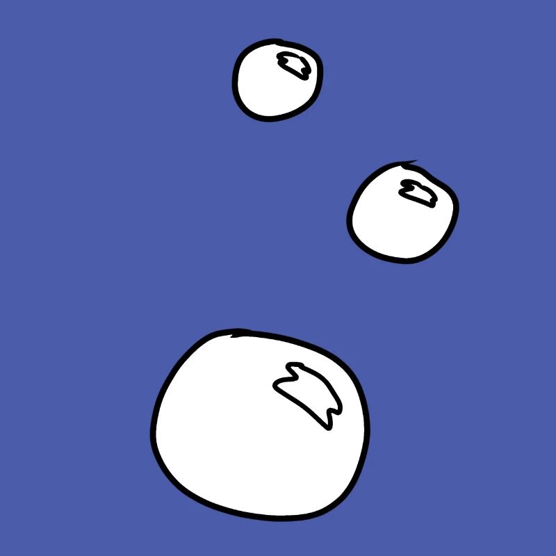 Soap bubbles forming circles