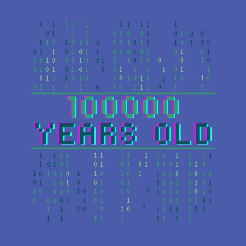 32. Geburtstag 32 Jahre alt Binärcode Coder