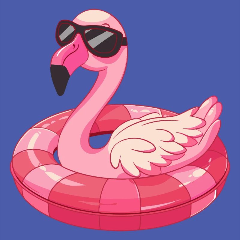 Flamingo Comic Cool