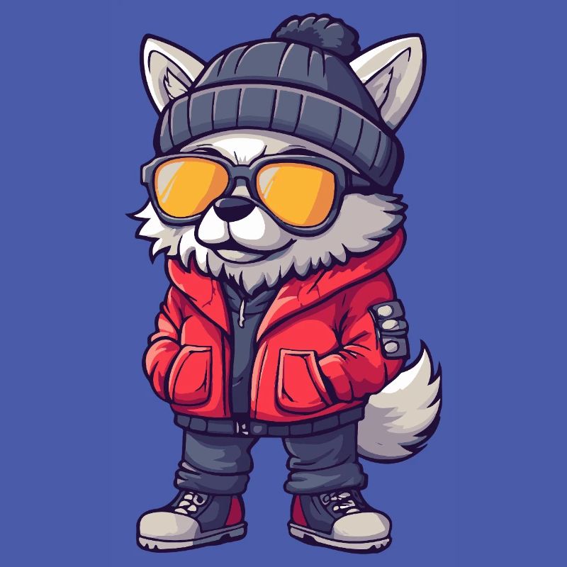 Wolf Cool Comic