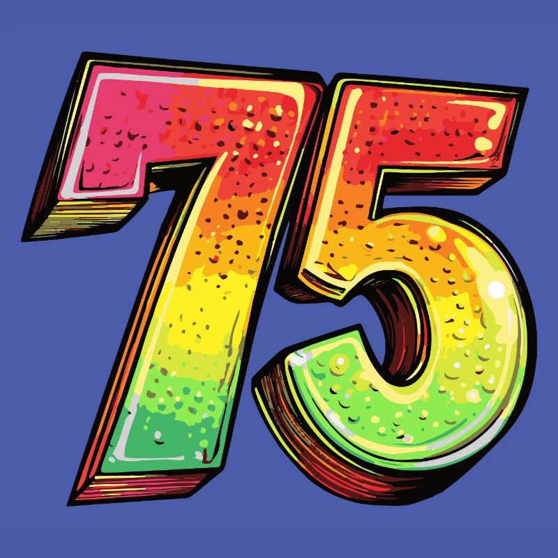 75 Symbole numérique