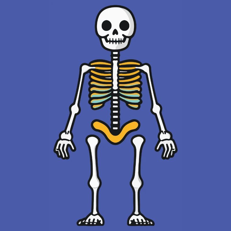 Skeleton Comic Halloween