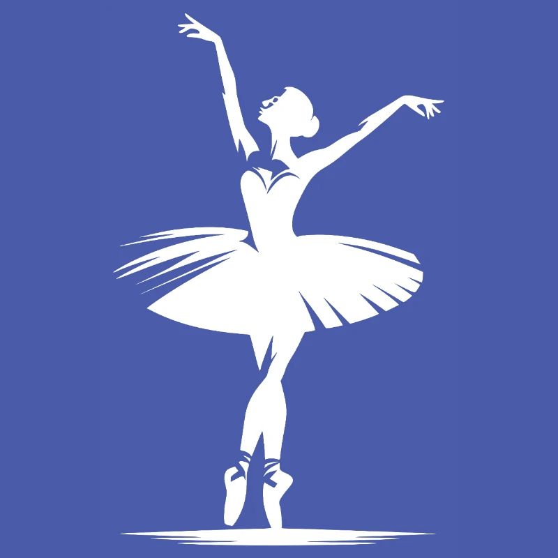 Dancer with elegance and classical dance pose
